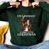 メンズフーディーズスウェットシャツはあなた自身にハリーリトルクリスマススウェットシャツクリスマススウェットシャツクリスマスシャツを愛するツアーTEESXMASギフトカジュアルスウェットシャツl231101