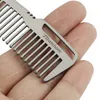 Mini Portable Titanium Alloy Combed EDC Super Light Titanium Comb EDC Outdoor Small Associor