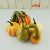 Fiori decorativi Fai da te Halloween Ringraziamento Verdure finte Simulazione Decorazione di zucca Artigianato Ornamenti da tavola Set di zucche artificiali