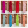 10piece Wholesale Boa Trims 6ply High Quality Ostrich Feather Party Cosplay Clothing Customzied Shawl Multicolor