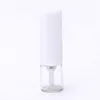 Portable 1ml Glass Perfume Bottles Press Sprayer Essential Oil Empty Sample Test Tubes Vials With Black White Clear Caps Liquid Cosmetic Packaging Trial Bottle