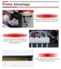 Printer Kit A3 Direct To Film Printing Machine Heat Transfer For L1800 T-Shirt Hoodies Jeans Shoes