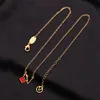 Женские ожерелья для логотипа Серьера установил 18 Золото.