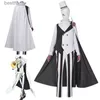 Costumes d'anime Anime Bungou chiens errants Nikolai Gogol Cosplay venez costume cape blanc noir uniforme Halloween vêtements de noël saison 4L231101