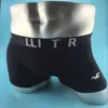 Designer heren sexy ondergoed meeuw geborduurd taille brief logo puur katoen boxers shorts sport elastisch ondergoed 5 kleuren met doos 4 stuks / partij