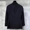 Ternos masculinos 2023 preto versátil terno casaco blazer hombre cavalheiro de alta qualidade homens mariage homme vestido de festa personalizado