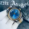 2023 di alta qualità Top Brand RolXX OYSTEX serie doppio calendario settimana orologio da uomo di lusso specchio zaffiro movimento di design orologi meccanici automatici Montre