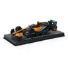 Diecast Model Bbrago 1 43 McLaren MCL36＃3 Daniel Ricciardo＃4 Lando Norris Alloy Luxury Vehicle Toy 230331