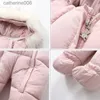 Jumpsuits Winter Baby Jumpsuit Thick Warm Infant Hooded Inside Fleece Rompers Newborn Boy Girl Overalls Outerwear Kids SnowsuitL231101