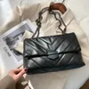 Evening Bags Casual Chain Crossbody Bags For Women Fashion Simple Shoulder Bag Ladies Designer Handbags PU Leather Messenger Bags 231101