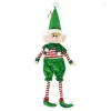 Party Decoration Party Decoration 1Pcs Christmas Plush Legs Elf Doll Ornaments Years Home Gifts Xmas Tree Boy Girl Toy Drop Delivery D Dhjj8