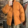 Męskie Parkas Zwrotni mężczyźni Harajuku kolorowy bąbelkowy płaszcz zimowy moda moda hip -hop parka czarne ubrania Kobiety kurtki streetwear 5xl 231031