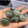 Dekoracyjne figurki 25-35 mm naturalne prehnite Green Grape Quartz Kryształ żwirowy kryształy dekoracji kamienia żwirowego