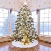 Weihnachtsdekorationen, Baumbasismatte, weißer Rock, Weihnachtsdekoration, Kissen, Partyverzierung
