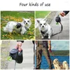 Dog Car Seat Covers Creative Puppy Outdoor Poop Bag Training Treat Pet Pouch Waist Dispenser