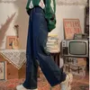 Frauen Jeans Blau Frau Hohe Taille Y2k Streetwear Vintage Frauen 2023 Hosen Denim Weibliche Kleidung Koreanische Mode Kleidung