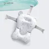 Badkarplatser Baby Strar Support Mat Foldbar kudde Född säkerhet Badmatta Spädbarn Icke-halk Soft Comfort Bathtub Cushion Baby toalettartiklar 231101