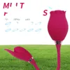 Rose Shape Vibrator 10 Speed Vibration Clitoris Sucker Vagina Sucking Clitoral Stimulation Gspot Female Masturbation5596204