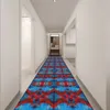 Carpet Reese Long Lobby Carpets Runner Rug For Hallway Decor Corridor Aisle Creative Abstract Red And Blue Hand Painted Acrylic Pattern 231031