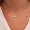 Ketten 26 Buchstaben Lange Pullover Kette Halsketten Winzige Liebe Herz Anhänger Für Frauen Collier Liebhaber Geschenk Halsband Halskette Anhänger