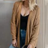 Damesgebreide mode herfst vesten lente uitgeholde trui jas vintage losse vakantie boho gebreid vest vrouwelijke gebreide kleding