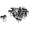 Creative Wire Binder Clips 12 PCS Reusable Paper Small Skeleton With Good Elasticity Strong Grip For Your Document