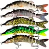 Proaovao 7-19 г Swimbait Воблеры для щуки Крэнкбейт Рыболовная приманка Многошарнирная жесткая приманка Мускусный тонущий Isca FishingРыболовные приманки Автомобильные аксессуары для телефонов