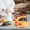 Dinnerware Sets Sushi Plate Wood Tableware Tray Restaurant Dish Wedding Ceremony Decorations Dinner Plates