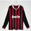 QQQ8 2006 2007 2008 2009 2011 2011 2011 AC S RETRO RONALDO KAKA Futbol Forması 07 08 09 10 11 12 13 14 15 Gullit Pirlo Van Basten Shevchenko