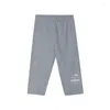 Trousers Bosideng Children's Wear 2023 Girls' Capris Summer Thin Elastic Comfortable Casual Pants T30925212