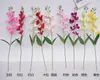 Decoratieve bloemen 1 pc kunstmatige orchidee tak zijden cattleya bloem vlinder nep voor huis bruiloft decoratie