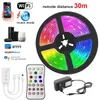 Strips Brand 30M WIFI LED Strip Lights Bluetooth RGB Light SMD Flexible 20M 25M Waterproof 2835 Tape Diode DC WIFILED StripsLED