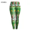 Theme Costume Christmas Casual Pants Women Printed Girls Capris Ladies Trousers Sportswear Fitness Leggings Cosplay Costumes