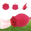 ROSE SHAPE Vibrator 10 hastighet vibrationsklitoris sucker vagina sugande klitoris stimulering gspot kvinnlig onani7936507