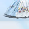 Mała dziewczynka Kostium księżniczki Baby dziewczyna Alice Dress Nowonarna Alice in Wonderland Costume Kids Birthday Party Sukienka G11295990340