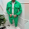 Mens Tracksuits Autumn and Winter Fashion Jacket Casual Pants Two Piece Set Hot Selling Wear Ny Trend Solid Color