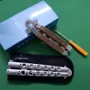 Theone Balisong Trainer Free-swinging Knife For Benchmade Infidel BM40 BM41 BM42 BM43 BM46 BM47 BM49 bm51 3300 3310 3400 9400 Knives 9070 13 11 9 10 Inch 535 C07 Tools