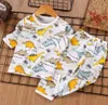 The latest happy pijama children air conditioning clothes for boys and girls baby summer thin many styles to choose from support customized logo