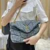 10A S Designer Loulou Puffer Counter Bag Bag Denim Cowboy Bags Chain Heline Leather Leadies Handies Women Women Handbag Smother Cossbody Wallet Totes Dhgate Bage