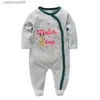 Jumpsuits Kavkas Baby Boy Girl Rompers Winter Warm Pajamas Long Sleeve Cartoon Design Newborn ropa de bebe 0-3 Months JumpsuitL231101