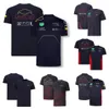 T-shirt de combinaison de course F1, maillot à manches courtes et col rond de l'équipe d'été avec la même personnalisation