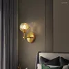 Wall Lamps Nordic Luxury G9 Crystal Lamp Decorate Lighting Room Decor Kitchen Corridor Stairs Simple Copper Light Fixture