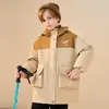 Piumino per bambini Set in due pezzi 3 in 1 Giacca a vento Ragazzi adolescenti Ragazze Inverno caldo Outdoor Parka con cappuccio Bambino Impermeabile Escursionismo