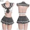 Ani Anime école étudiant plage marin maillot de bain Costumes été japonais fille maillot de bain bikini uniforme ensemble piscine fête Cosplay cosplay