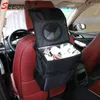 Accessoires intérieurs voiture poubelle boîte suspendue peut pliable lavable doublure imperméable sac créatif siège appui-tête tissu Oxford