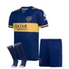 Qqq8 20 21 22 23 Boca Juniors De Rossi Camisas de futebol 2022 2023 Tevez Maradona Gago Osvaldo Hurtado Fabra Carlitos Perez Pavon Jrs