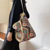 Avondtassen Lady breien zigeuner Boheemian Boho chic Azteek-tas tas dames haak wollen open shopper bovenste handel 2021Female dagelijkse H237K