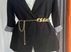 Chaîne en or ceinture fine pour femmes mode chaînes de taille en métal dames robe manteau jupe ceinture décorative Punk bijoux accessoires G27686513