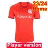 23 24 Internacional Mens PlayerバージョンサッカージャージA.パトリックL. Adriano Nico Rene B. Henrique Wanderson de Pena Home Football Shirts