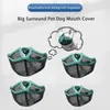 Dog Collars Puppy Muzzles Muzzle Mesh Cover Reusable Mouth For Anti-Biting Anti-Barking Licking Pet No Bark Small And
